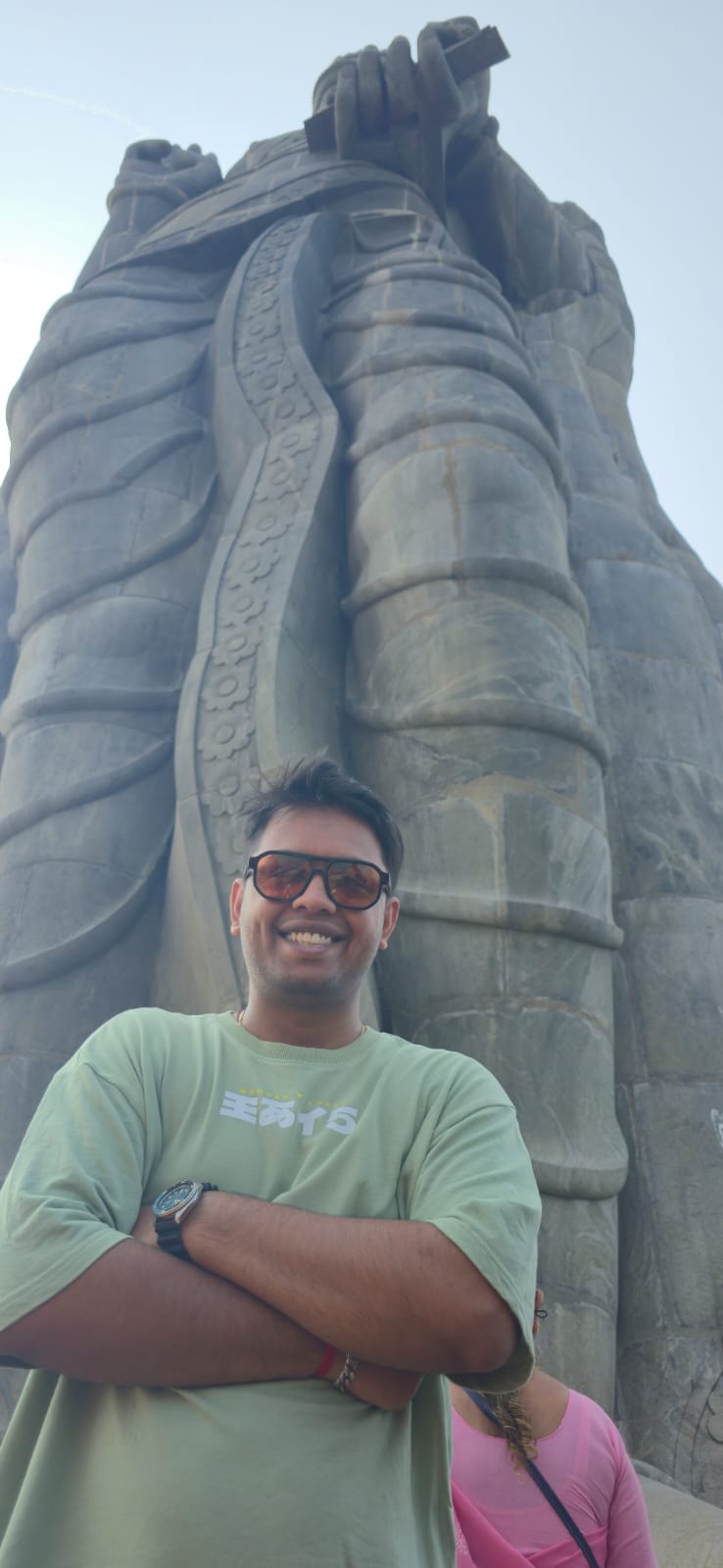 Piyush Gautam, casual portrait
